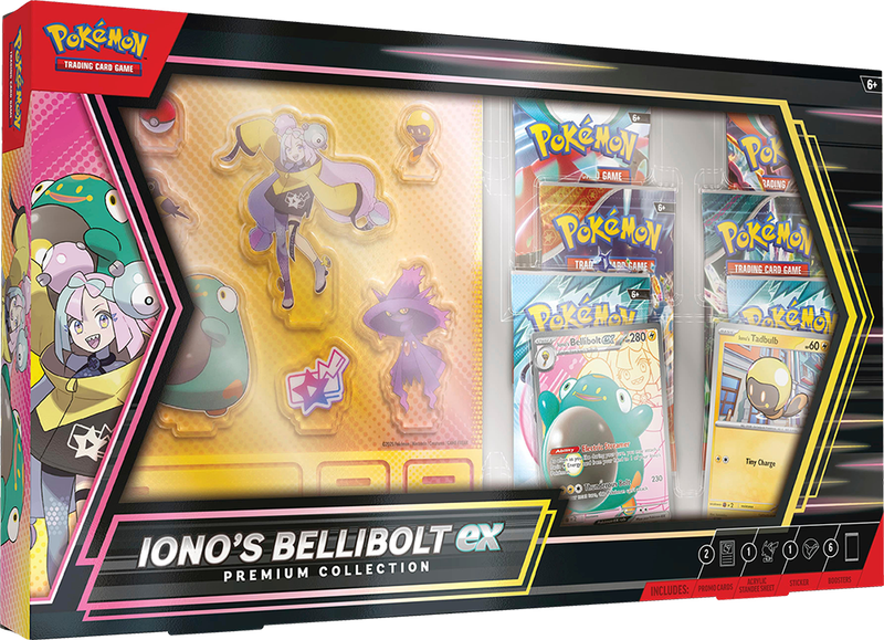 Pokemon TCG: Iono's Bellibolt ex Premium Collection (New) - The Pokemon Company 750G