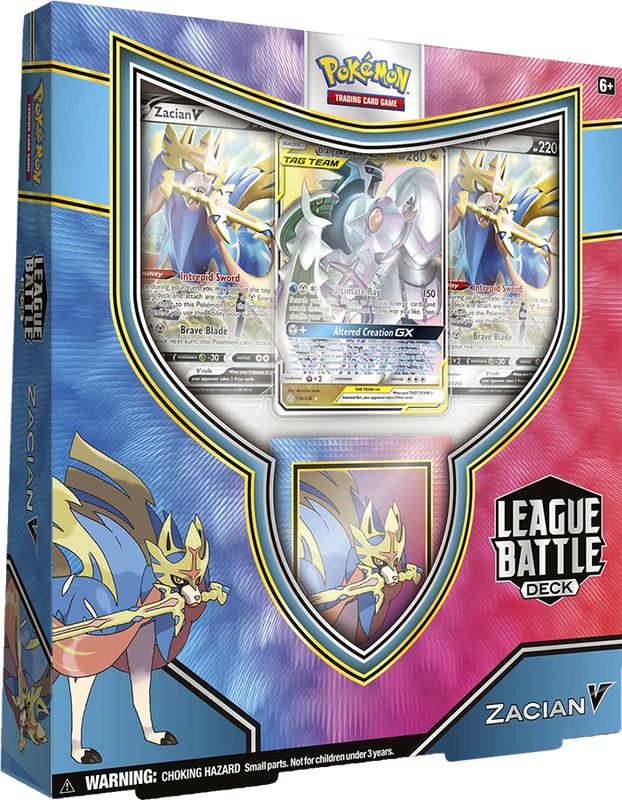 Pokemon TCG: League Battle Deck - Zacian V (New) - The Pokmon Company 700G