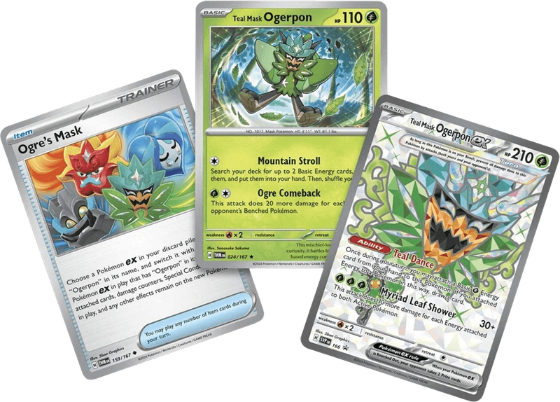 Pokemon TCG: Ogerpon ex Premium Collection (New) - The Pokemon Company 750G