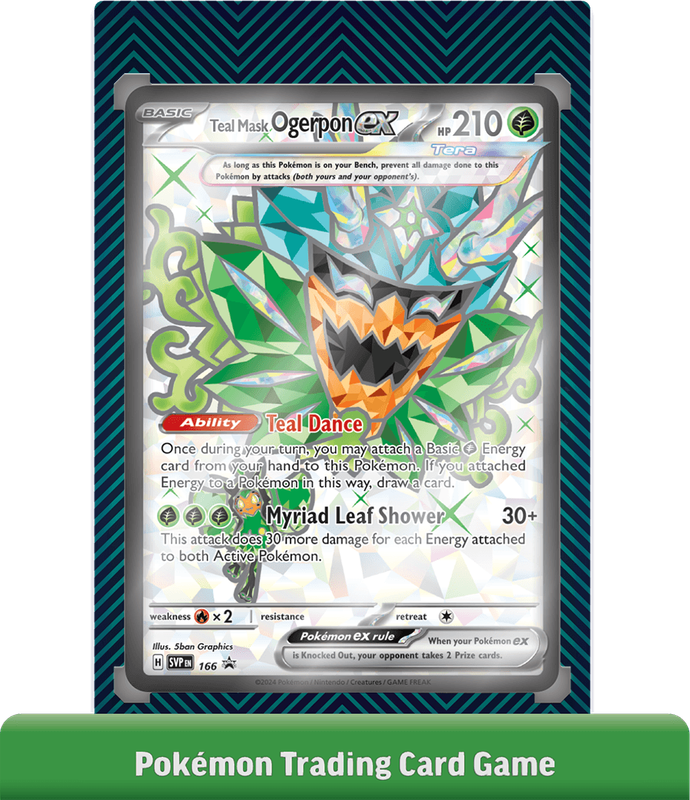 Pokemon TCG: Ogerpon ex Premium Collection (New) - The Pokemon Company 750G
