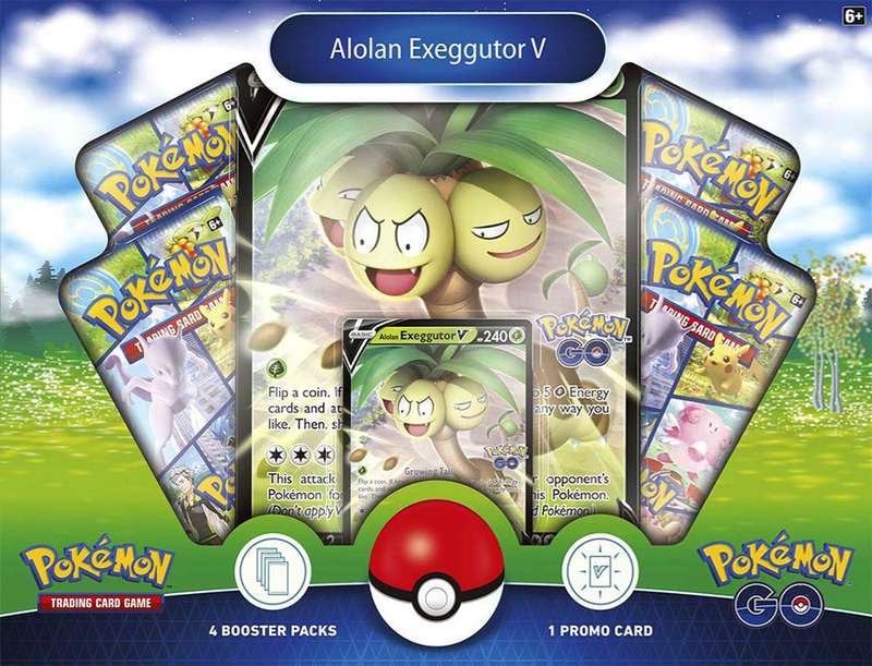 Pokemon TCG: Pokemon GO Collection - Alolan Exeggutor V (New) - The Pokemon Company 500G