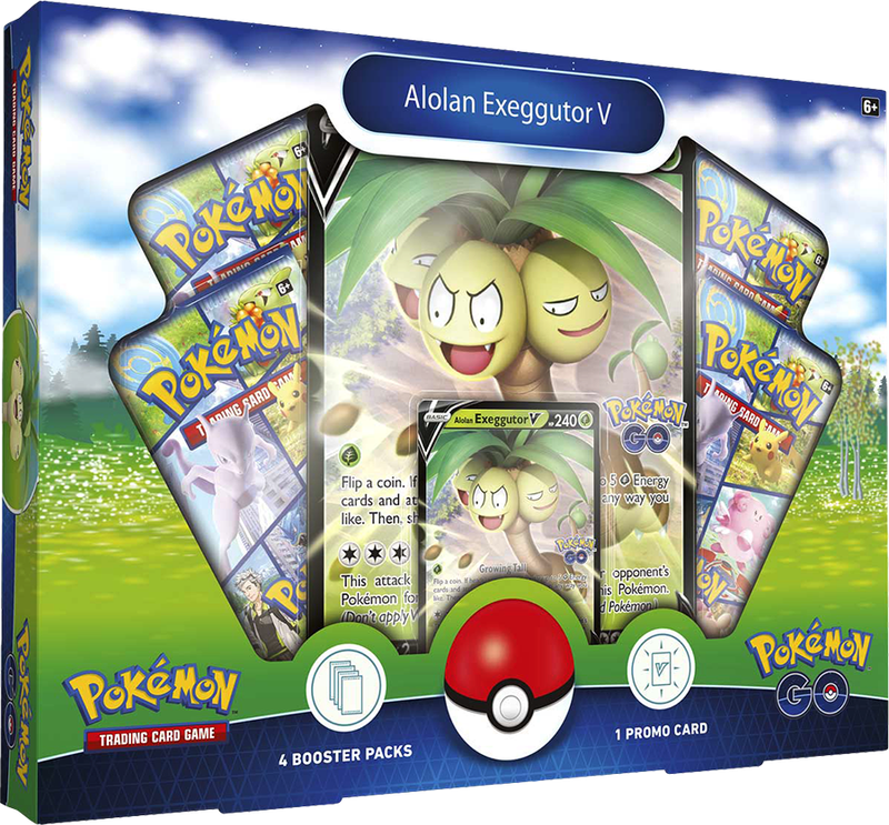 Pokemon TCG: Pokemon GO Collection - Alolan Exeggutor V (New) - The Pokemon Company 500G