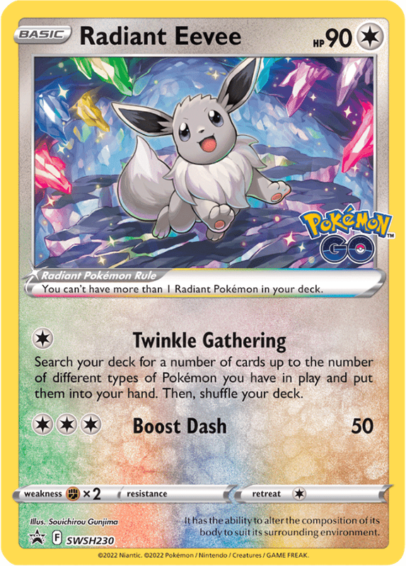 Pokemon TCG: Pokemon GO Premium Collection - Radiant Eevee (New) - The Pokemon Company 650G