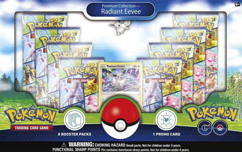 Pokemon TCG: Pokemon GO Premium Collection - Radiant Eevee (New) - The Pokemon Company 650G