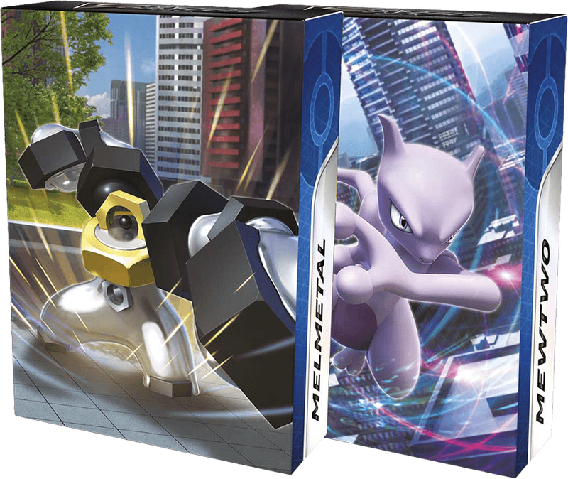 Pokemon TCG: Pokemon GO V Battle Deck - Mewtwo V vs. Melmetal V (New) - The Pokemon Company 400G