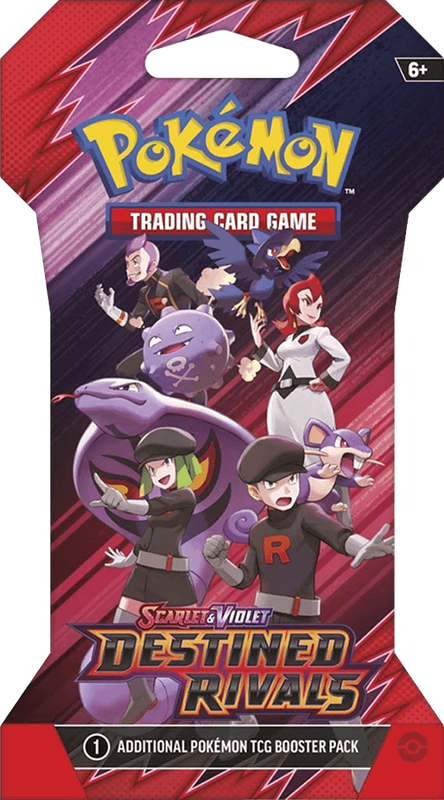 Pokemon TCG: Scarlet & Violet - Destined Rivals Sleeved Booster Pack (New) - The Pokemon Company 50G