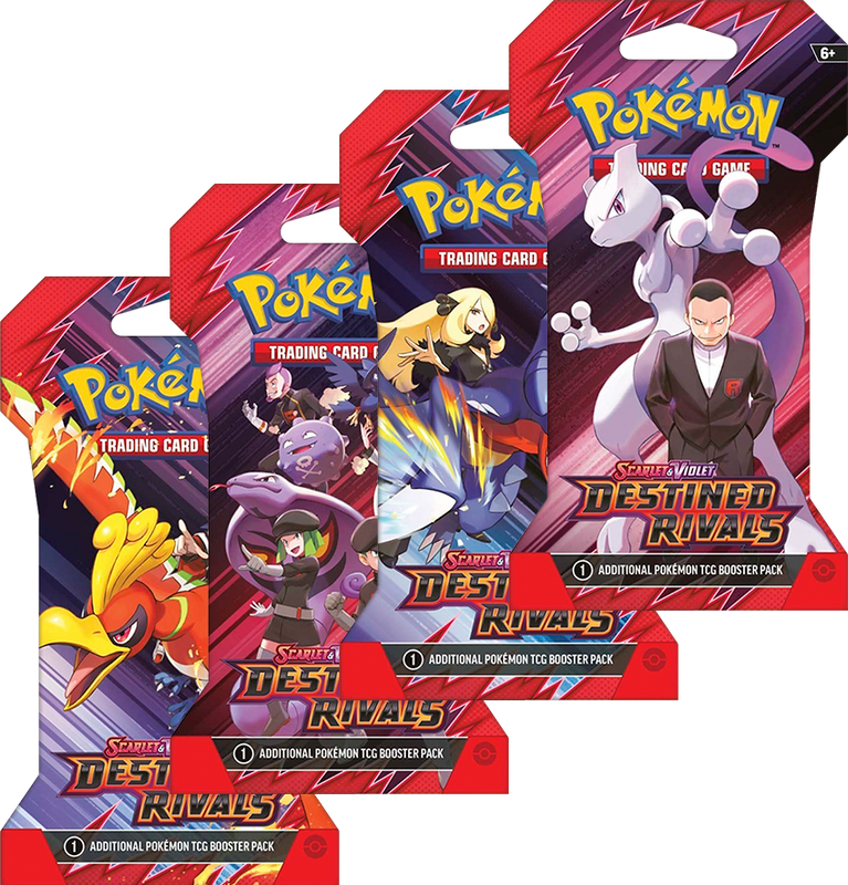Pokemon TCG: Scarlet & Violet - Destined Rivals Sleeved Booster Pack (New) - The Pokemon Company 50G