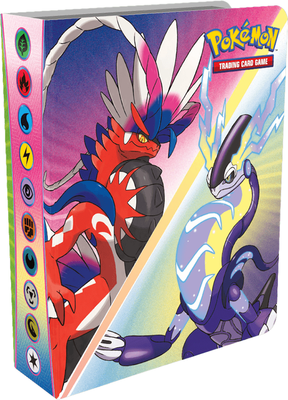 Pokemon TCG: Scarlet & Violet Mini Portfolio + Booster Pack (New) - The Pokemon Company 100G
