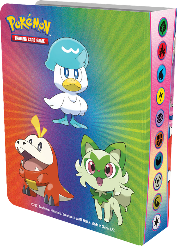 Pokemon TCG: Scarlet & Violet Mini Portfolio + Booster Pack (New) - The Pokemon Company 100G