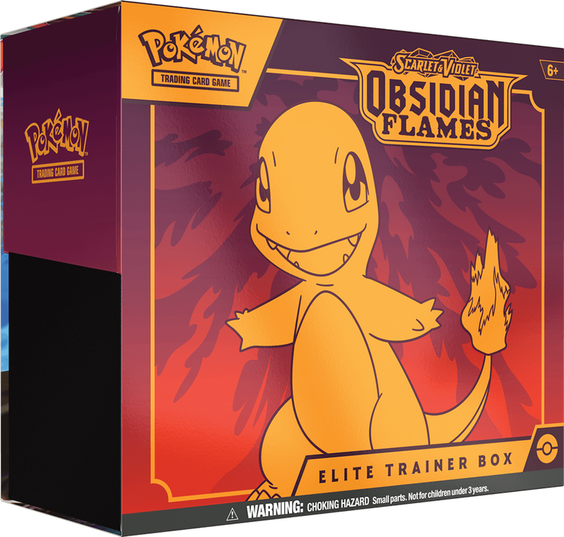 Pokemon TCG: Scarlet & Violet - Obsidian Flames Elite Trainer Box (New) - The Pokemon Company 1000G