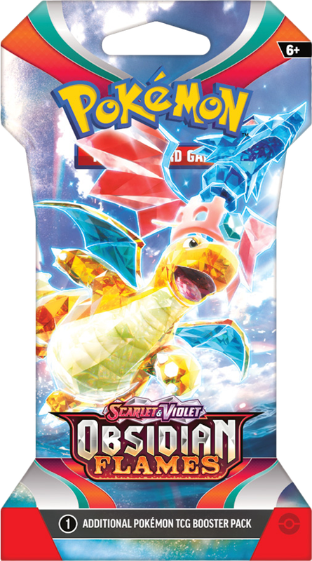 Pokemon TCG: Scarlet & Violet - Obsidian Flames Sleeved Booster Pack (New) - The Pokemon Company 50G