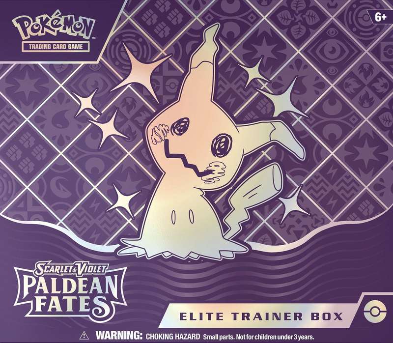 Pokemon TCG: Scarlet & Violet - Paldean Fates Elite Trainer Box (New) - The Pokemon Company 1000G