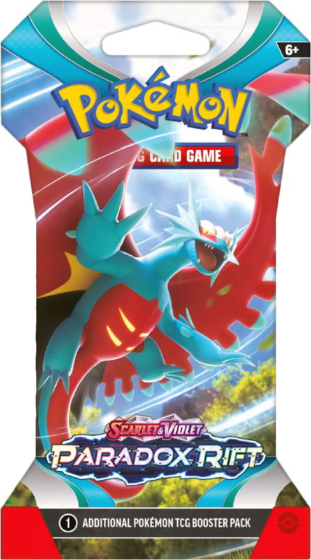Pokemon TCG: Scarlet & Violet - Paradox Rift Sleeved Booster Pack (New) - The Pokemon Company 50G