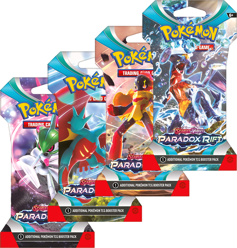 Pokemon TCG: Scarlet & Violet - Paradox Rift Sleeved Booster Pack (New) - The Pokemon Company 50G