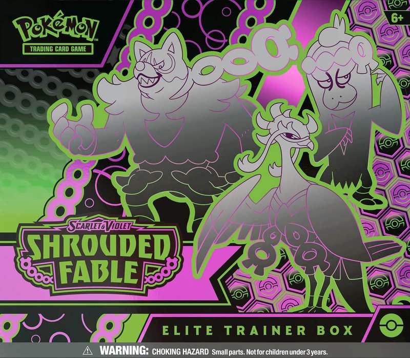 Pokemon TCG: Scarlet & Violet - Shrouded Fable Elite Trainer Box (New) - The Pokemon Company 1000G