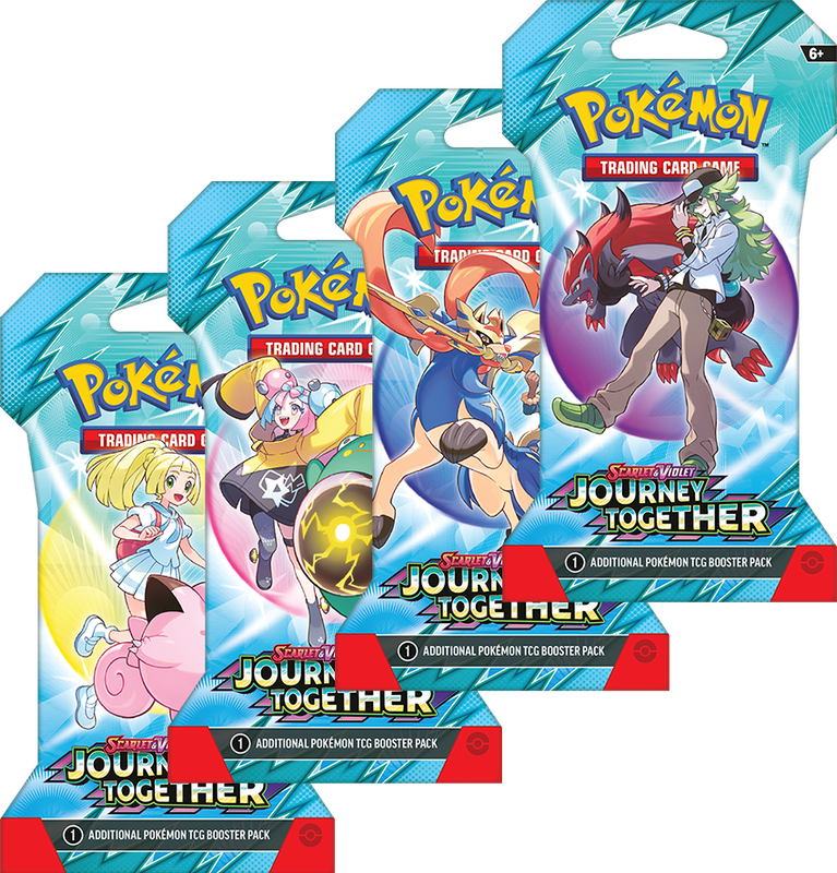 Pokemon TCG: Scarlet & Violet - Journey Together Sleeved Booster Pack (New) - The Pokemon Company