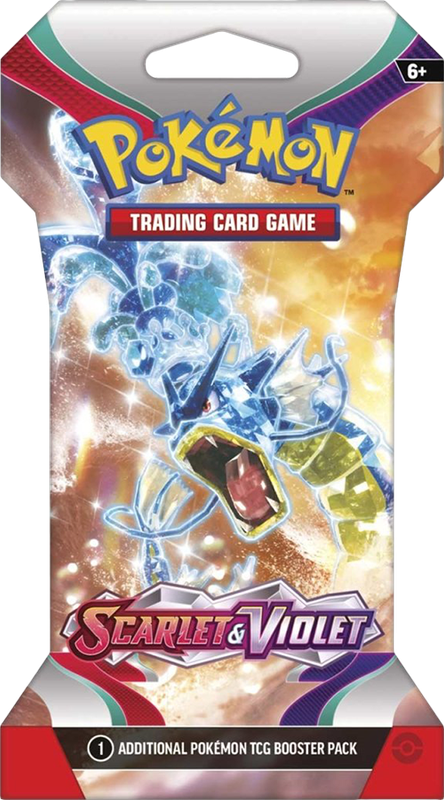 Pokemon TCG: Scarlet & Violet Sleeved Booster Pack (New) - The Pokemon Company 50G