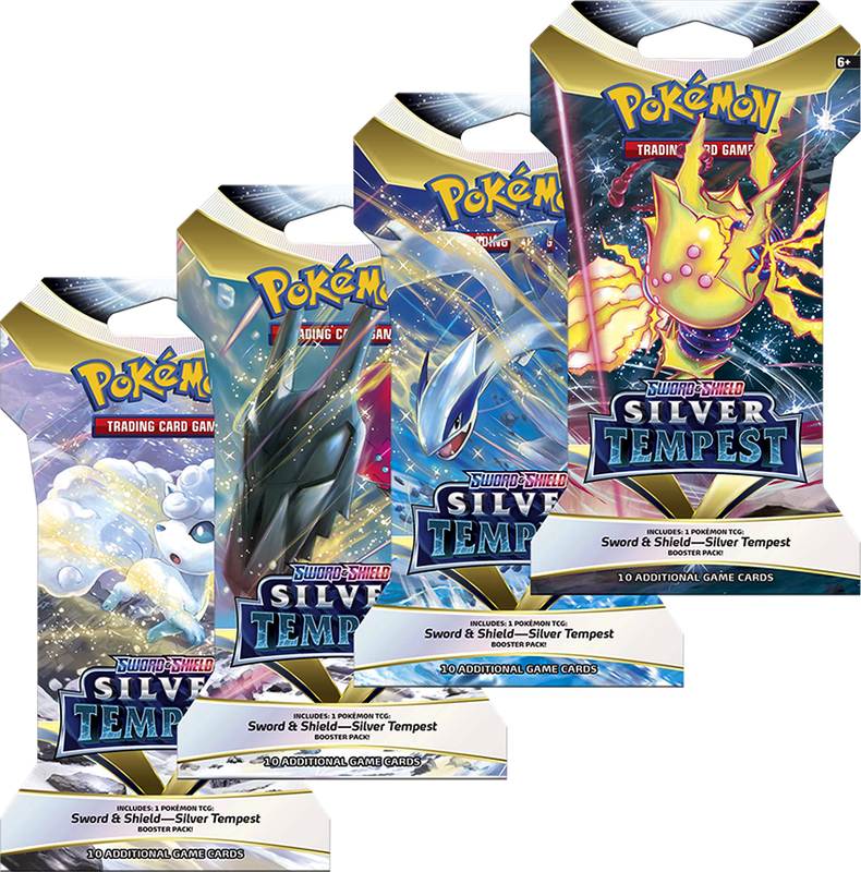 Pokemon TCG: Sword & Shield - Silver Tempest Sleeved Booster Pack (New) - The Pokemon Company 50G