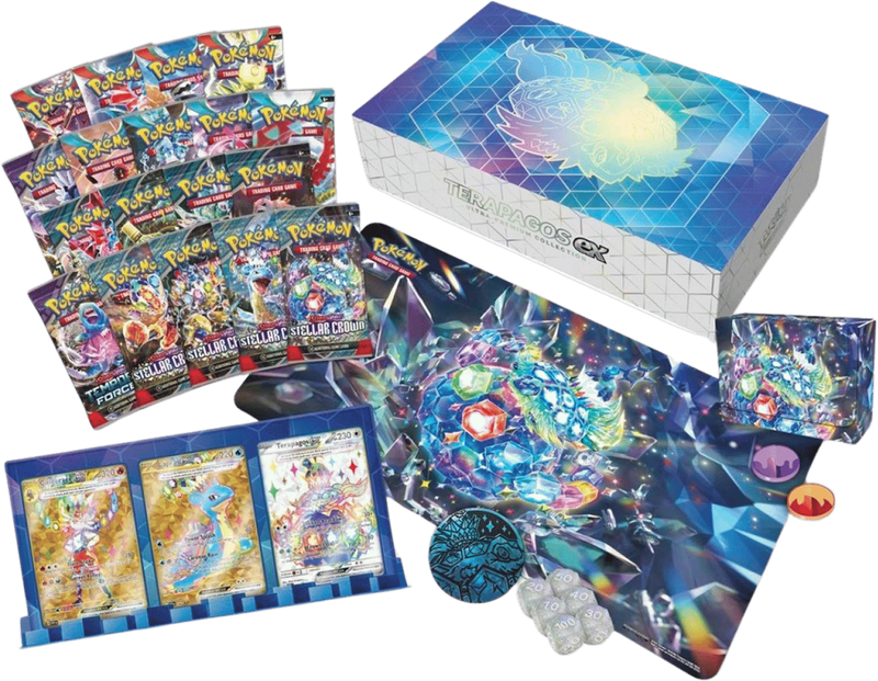 Pokemon TCG: Terapagos ex Ultra-Premium Collection (New) - The Pokemon Company 1650G