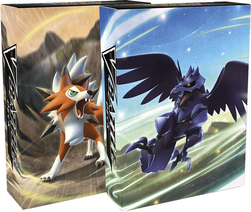 Pokemon TCG: V Battle Deck - Lycanroc V vs. Corviknight V (New) - The Pokemon Company 400G
