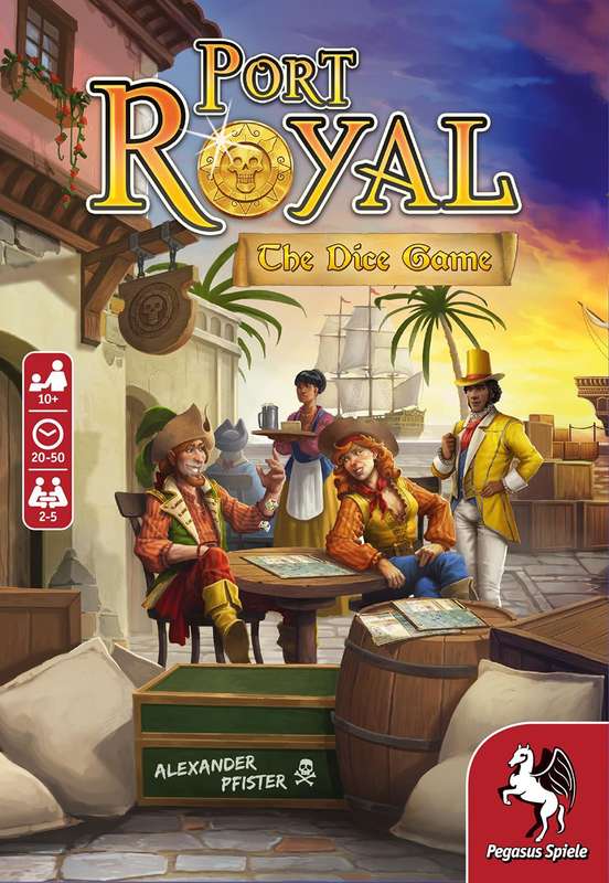Port Royal - The Dice Game (New) - Pegasus Spiele 850G
