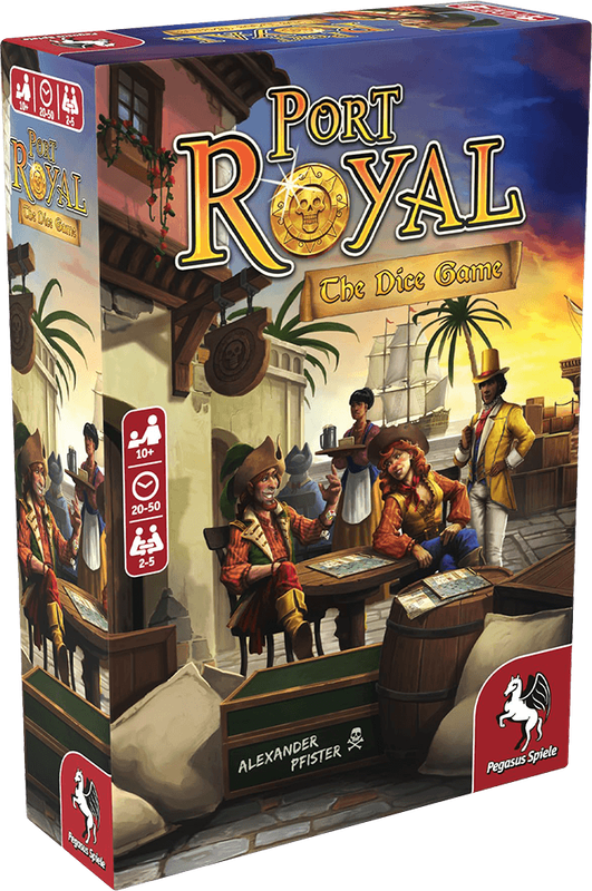 Port Royal - The Dice Game (New) - Pegasus Spiele 850G