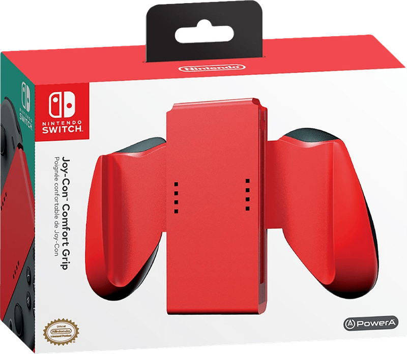 PowerA Switch Joy-Con Comfort Grip - Red (NS / Switch)(New) - PowerA 230G