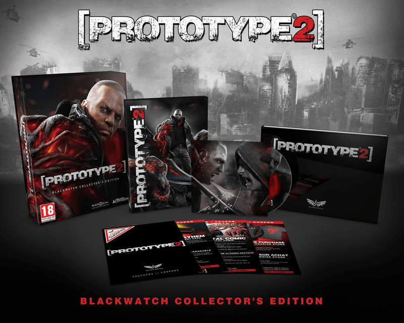 Prototype 2 - Blackwatch Collector's Edition (Xbox 360)(New) - Activision 1000G