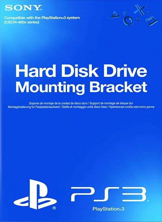 PlayStation 3 Super Slim Hard Drive / HDD Mounting Bracket (PS3) - Various 100G