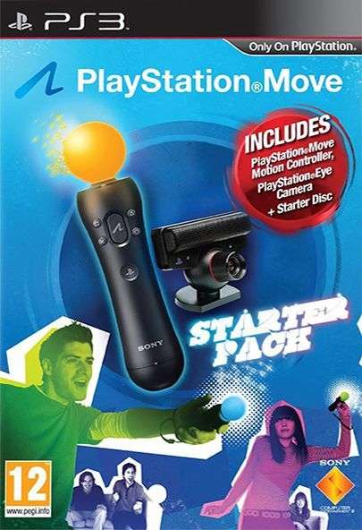 PlayStation Move Starter Pack (PS3)(Pwned) - Sony Computer Entertainment 550G