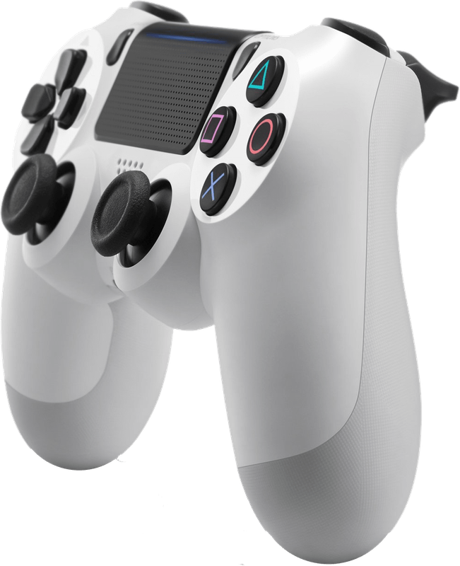 PlayStation 4 DualShock 4 Controller v2 - Glacier White (PS4)(Pwned) - Sony (SIE / SCE) 600G