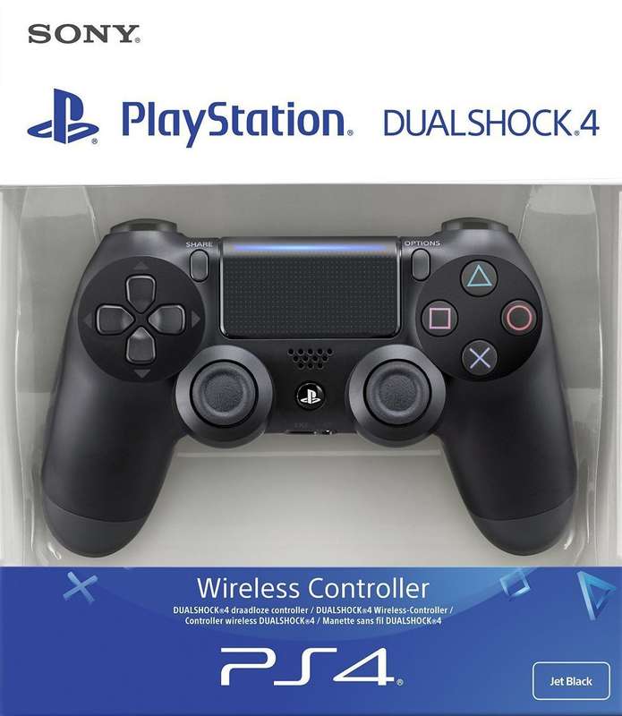 PlayStation 4 DualShock 4 Controller v2 - Jet Black (PS4)(New) - Sony (SIE / SCE) 950G