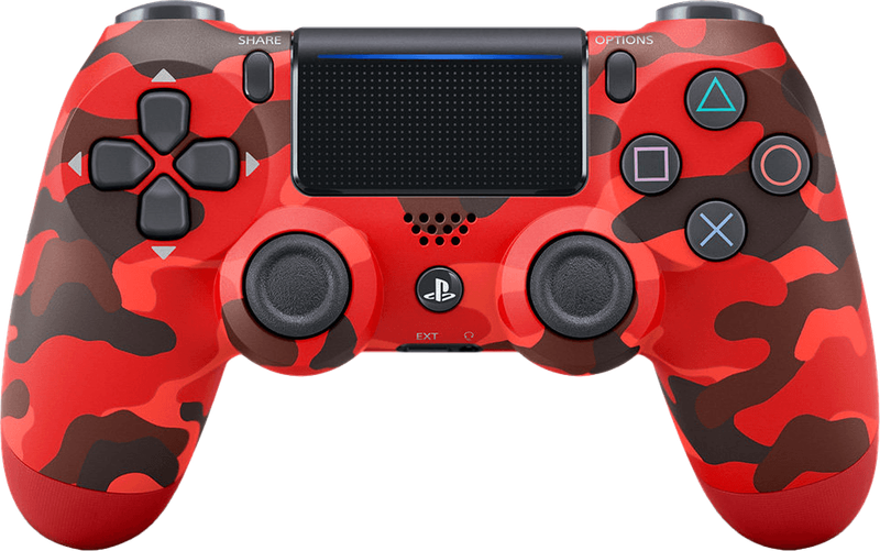 PlayStation 4 DualShock 4 Controller v2 - Red Camouflage (PS4)(Pwned) - Sony (SIE / SCE) 450G