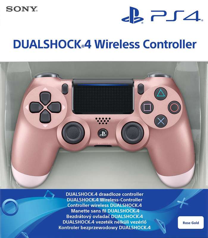 PlayStation 4 DualShock 4 Controller v2 - Rose Gold (PS4)(New) - Sony (SIE / SCE) 950G
