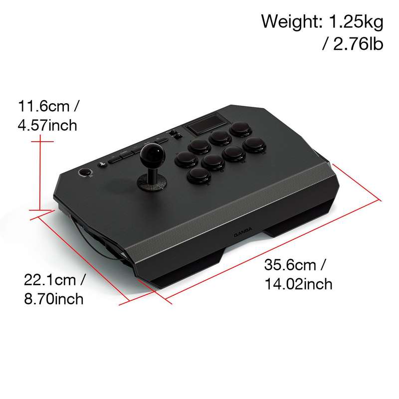 Qanba N3 Drone 2 Arcade Joystick (PC / PS4 / PS5)(New) - Qanba USA 4000G