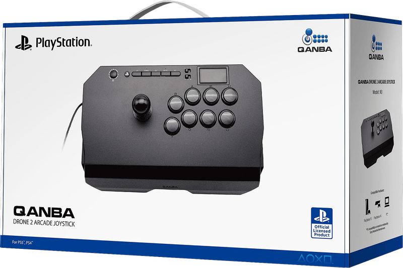 Qanba N3 Drone 2 Arcade Joystick (PC / PS4 / PS5)(New) - Qanba USA 4000G