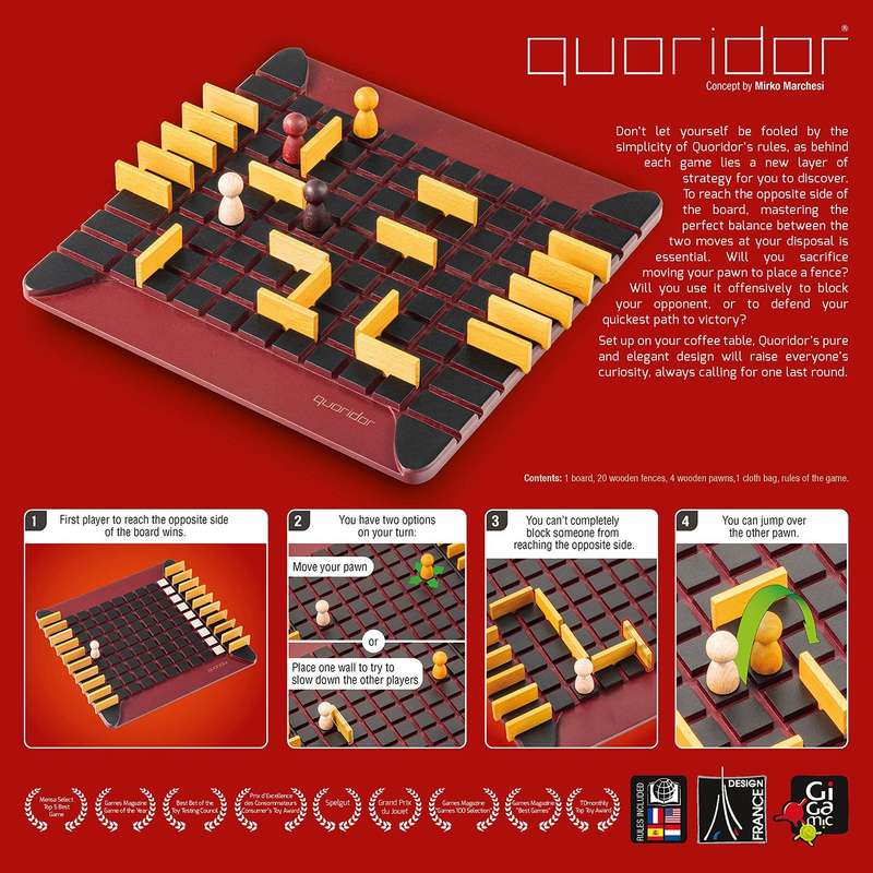 Quoridor (New) - Gigamic 1000G