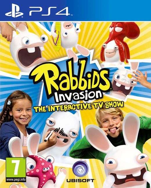 Rabbids Invasion: The Interactive TV Show (PS4)(New) - Ubisoft 90G