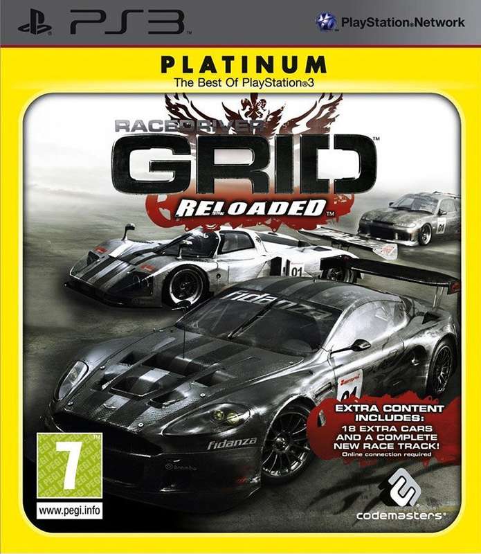 Race Driver: GRID - Reloaded - Platinum (PS3)(Pwned) - Codemasters 120G