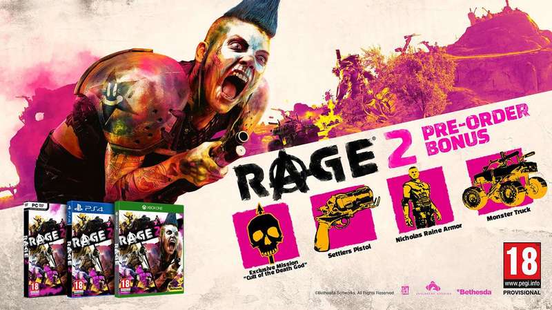 RAGE 2 (PS4)(New) - Bethesda Softworks 90G