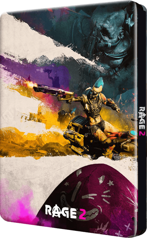 RAGE 2 Limited Steelbook (Game Not Included)(New) - Bethesda Softworks 90G