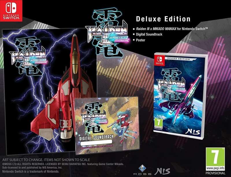 Raiden III x Mikado Maniax - Deluxe Edition (NS / Switch)(New) - NIS America / Europe 100G