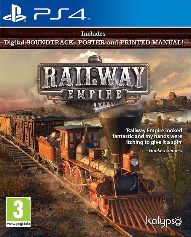 Railway Empire (PS4)(New) - Kalypso 90G