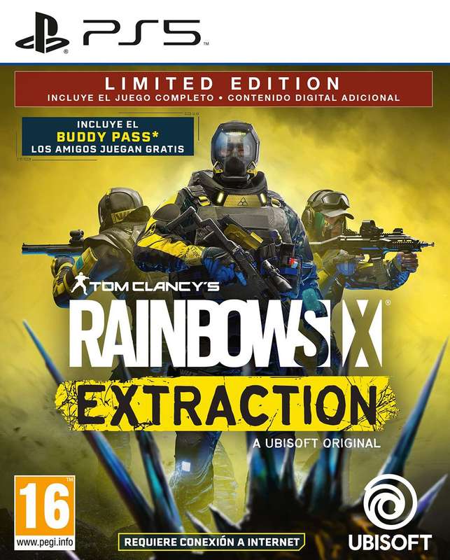 Rainbow Six: Extraction - Limited Edition *Non-English Cover* (PS5)(New) - Ubisoft 90G