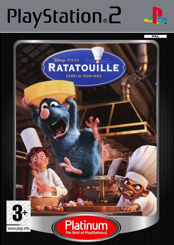 Ratatouille - Platinum (PS2)(Pwned) - THQ 130G