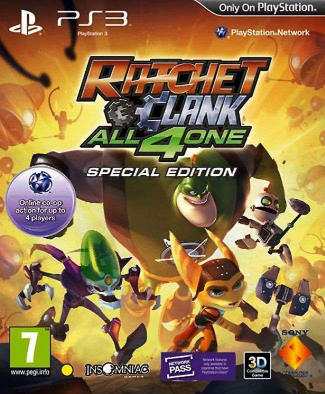 Ratchet & Clank: All 4 One - Special Edition (PS3)(Pwned) - Sony (SIE / SCE) 160G