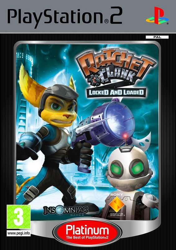 Ratchet & Clank 2: Locked & Loaded - Platinum (PS2)(Pwned) - Sony (SIE / SCE) 130G