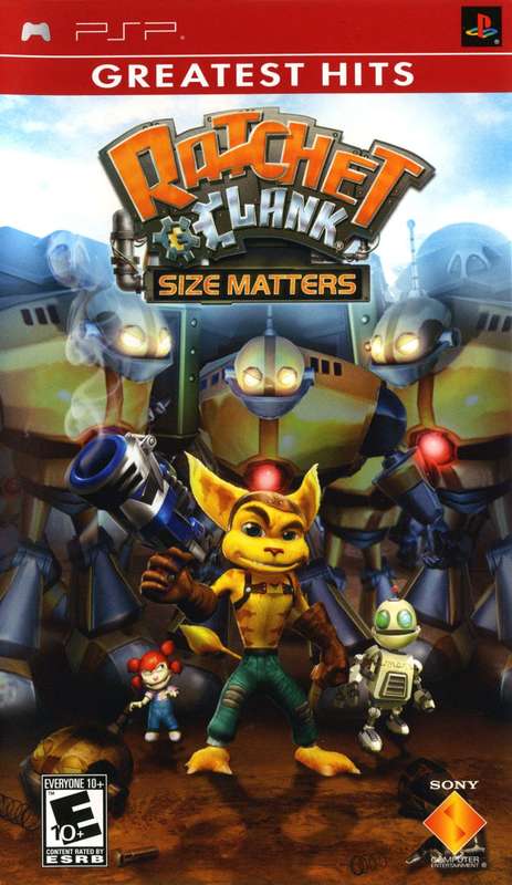 Ratchet & Clank: Size Matters - Greatest Hits (NTSC/U)(PSP)(Pwned) - Sony (SIE / SCE) 80G