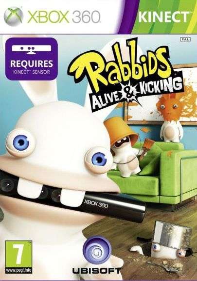 Raving Rabbids: Alive & Kicking (Xbox 360)(Pwned) - Ubisoft 130G