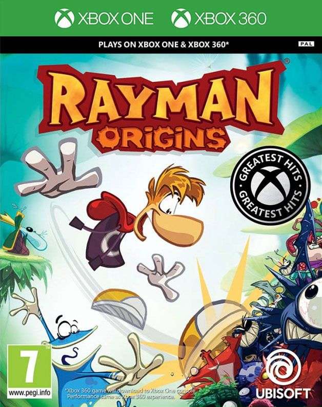 Rayman Origins - Greatest Hits (Xbox 360)(New) - Ubisoft 130G